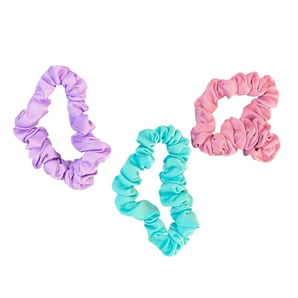 New Gucci Beauty 3 Hair Scrunchies & Travel Bag - Picture 3 of 7